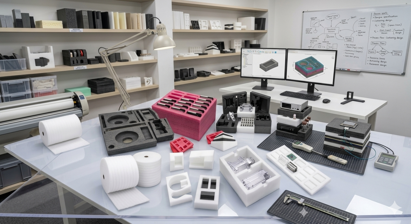Industrial Foam Cushioning Packaging Designs